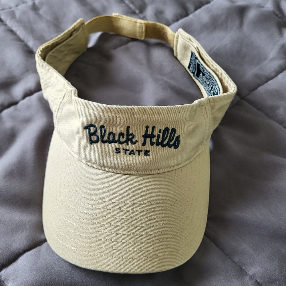 Black Hills State visor hat